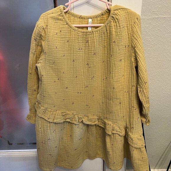 Rylee + Cru Hazel Dress with music notes size 6-7Y - Picture 2 of 5